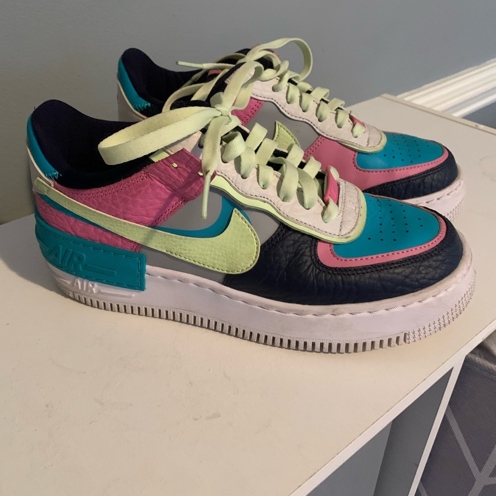 air force 1 multicolor